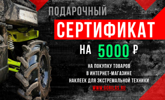 Подарочный сертификат 5000 рублей Подарочный сертификат 5000 рублей