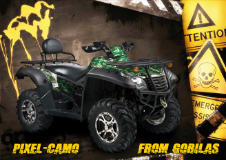Pixel-camo CFMOTO X6