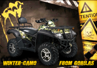 Winter-camo CFMOTO X6