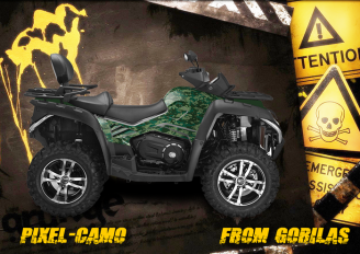Pixel-camo CFMOTO X8
