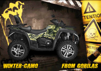 Winter-camo CFMOTO X8